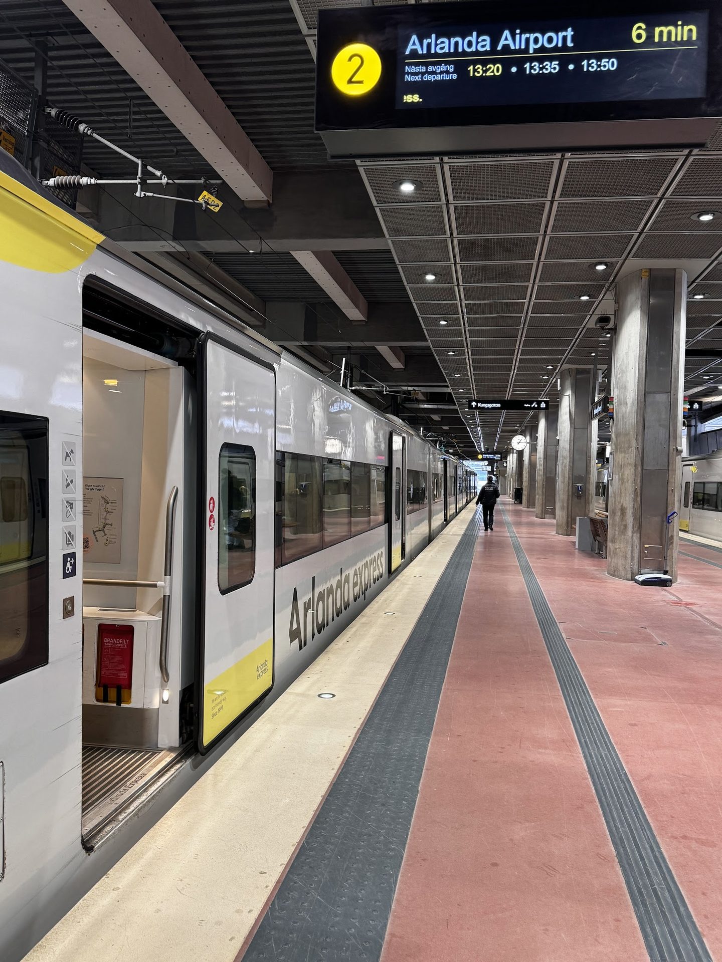 Arlanda Express, flytoget mellom Stockholm sentrum og Arlanda